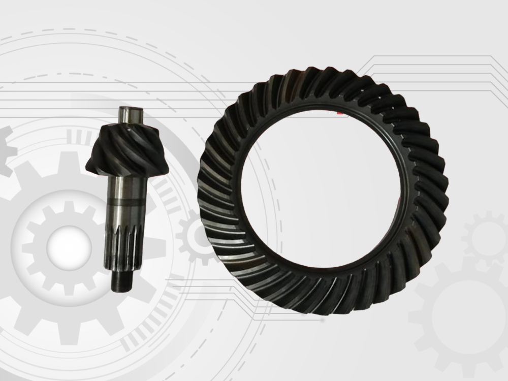 Купить Главная пара 39/8 редуктора заднего моста 4.875 (колеса R19.5) JAC N120 2402B839-021 2402B839021