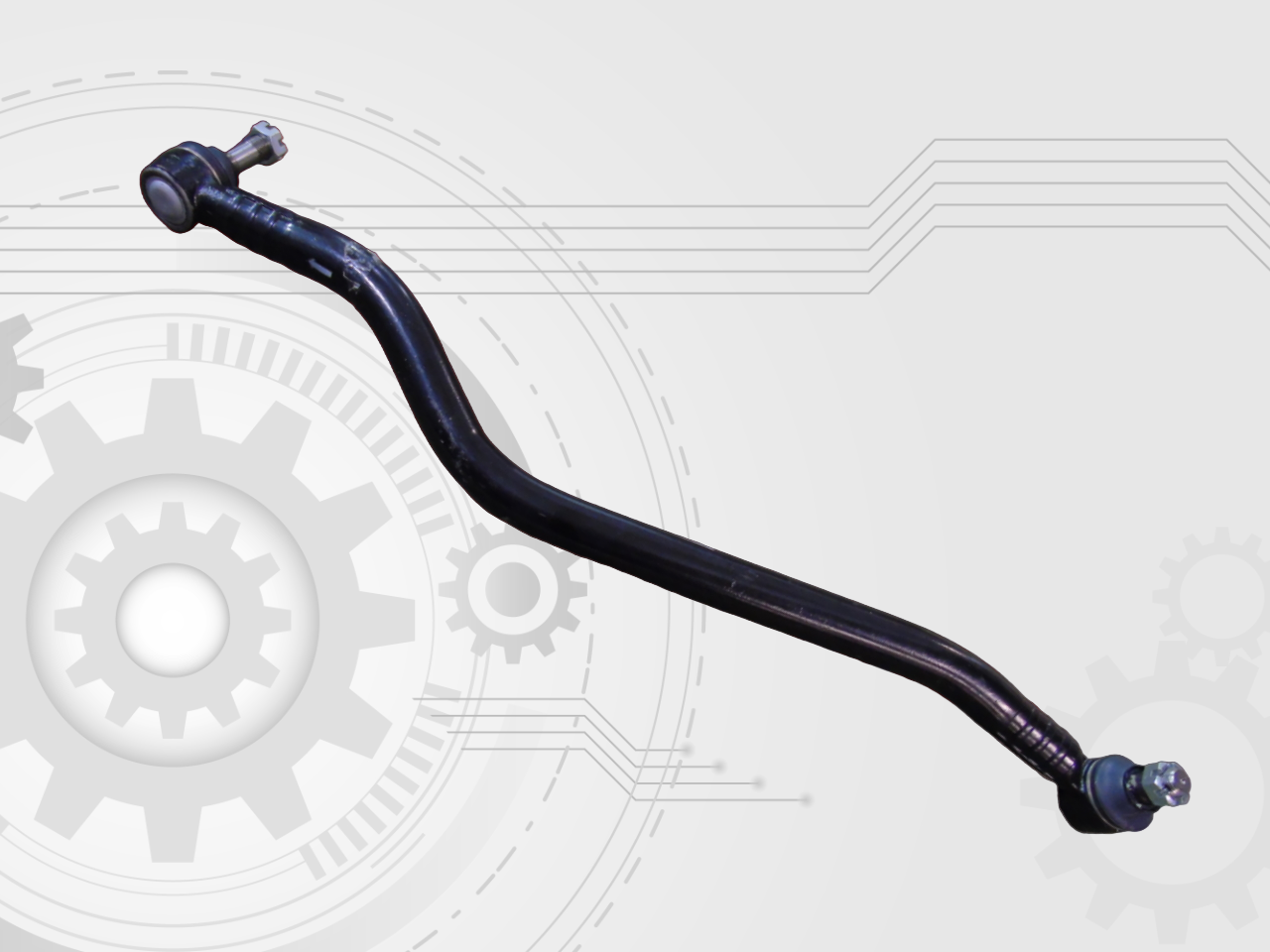 Тяга рулевая продольная JAC N75 3003600LE010